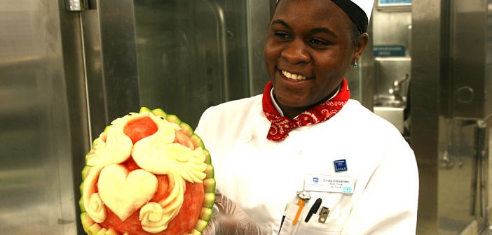 Watermelon carving