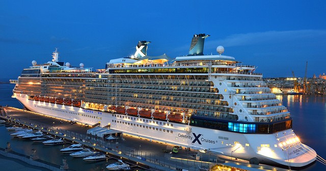 Celebrity Cruises ship Celebrity Silhouette in Malta