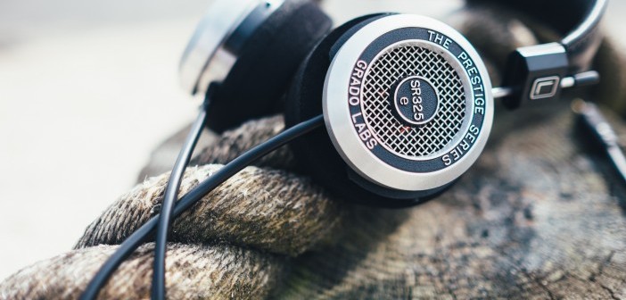 Grado Headphones on the Beach