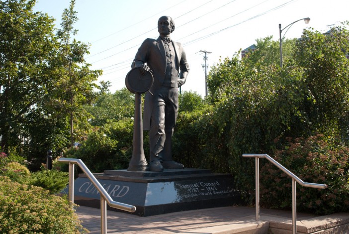 Samuel Cunard memorial in Halifax