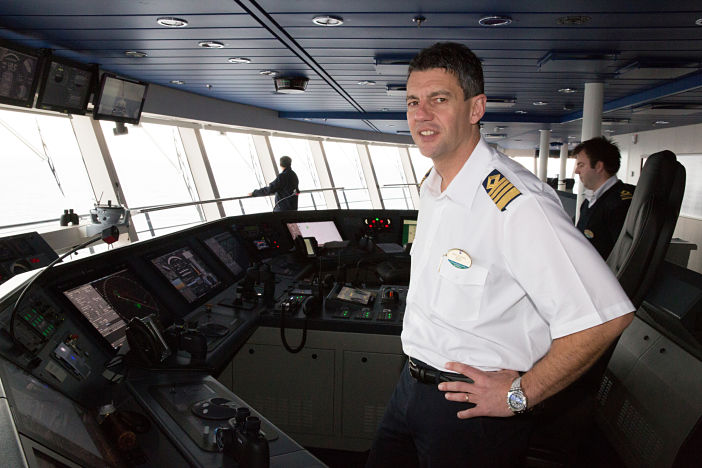 Royal Caribbean International launches Quantum of the Seas, the newest ship in the fleet, in November 2014 Srecko Ban, Master, Quantum of the Seas.