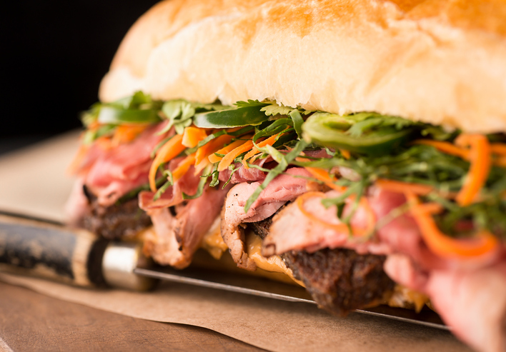 Banh mi sandwich