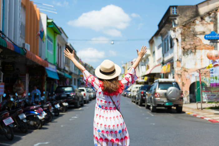 woman shopping phuket