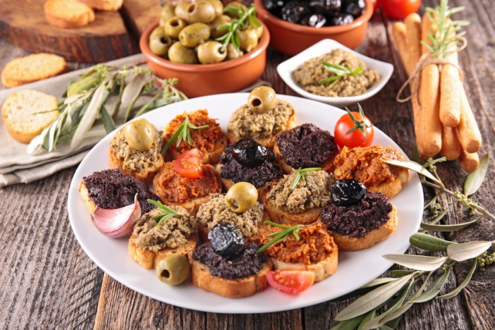 vegan appetiser dish