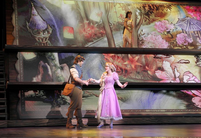 disney cruise tangled show