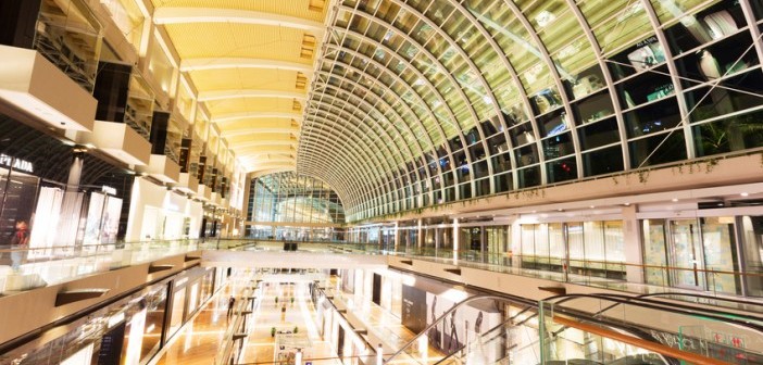 marina bay Singapore shopping mall