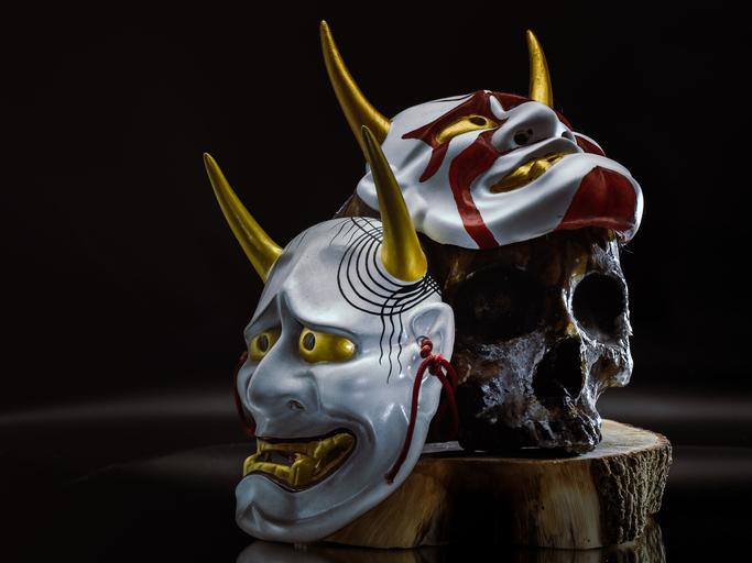 Kabuki masks