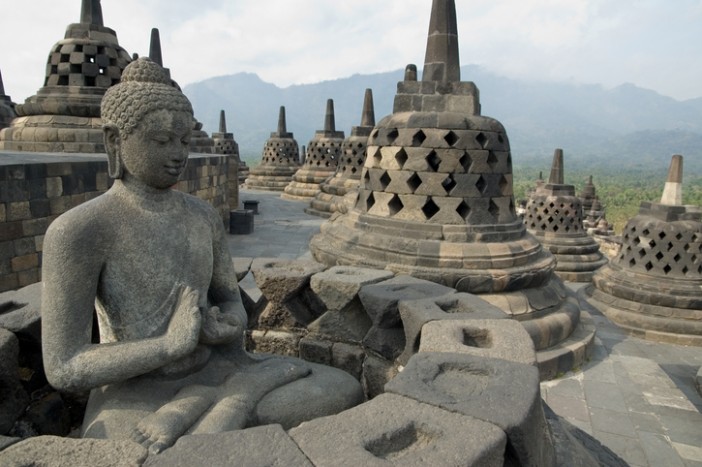 borobudur temple indonesia