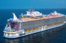 exterior view of Royal Caribbean Symphony of the Seas cruise ship