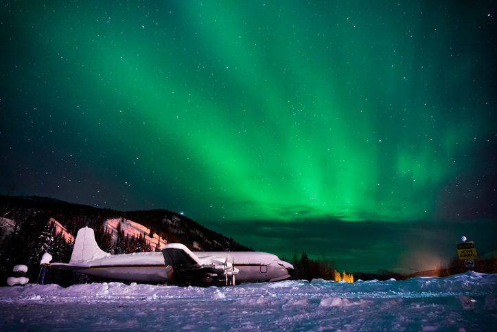 aurora in alaska