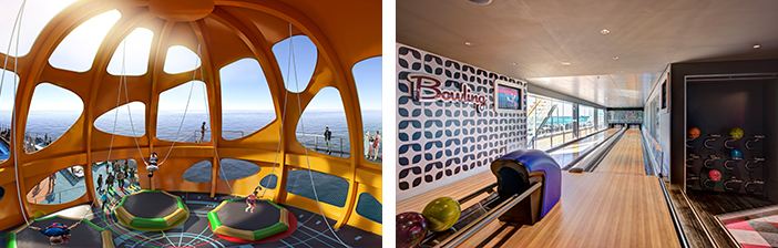 Attractions and Entertainment aboard