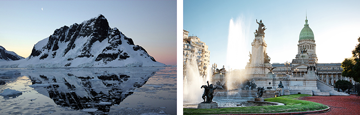 South America and Antarctica