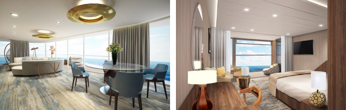 luxury suites on cruise ship