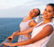 young women on a cruise