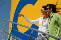 couple on Costa Cruises ship