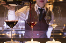 wine bar on cruise ship